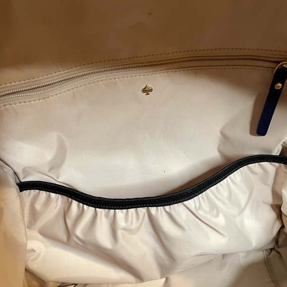 Kate Spade Floral Navy and Pink Backpack main image 4
